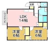 物件の間取り画像