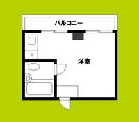 シャトー福島の間取り