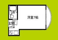 コーポピア玉出の間取り