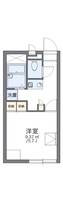 レオパレスカリヨ尼崎の間取り
