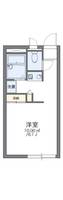 大阪府四條畷市二丁通町の賃貸アパートの間取り