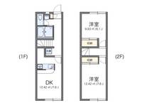 レオパレスシャルマンIIの間取り