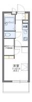 レオパレスプラスパBの間取り