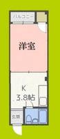 南森町ロイヤルハイツの間取り