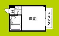 新森サンマンションの間取り