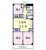 レジデンス二反田の間取り
