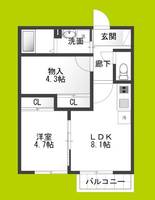 物件の間取り画像