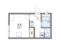 レオパレスウィステリアの間取り