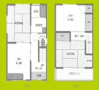 物件の間取り画像