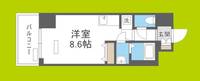 リフレス天王寺国分町の間取り