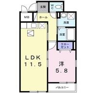 物件の間取り画像