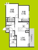 物件の間取り画像