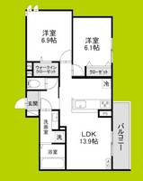 物件の間取り画像