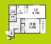 物件の間取り画像