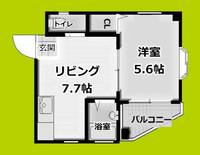 ロイヤルハイム新深江の間取り