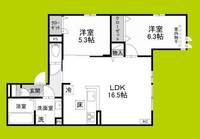 グリューネ塚口本町の間取り