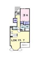 ピアッツァ羽倉崎の間取り