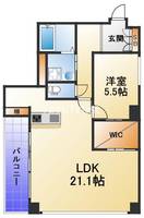 Lega梅北の間取り