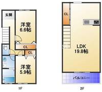 物件の間取り画像