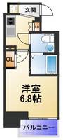 エグゼ大阪城イーストの間取り
