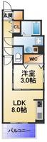 S-RESIDENCE天満橋arの間取り
