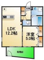 Azulしぎのの間取り