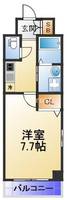 エステーラ都島の間取り
