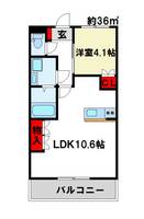 LaLaMaisonさくらの間取り