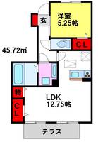 パドレ73の間取り