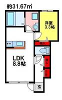 物件の間取り画像