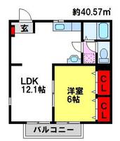 物件の間取り画像