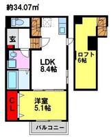 物件の間取り画像