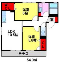 物件の間取り画像
