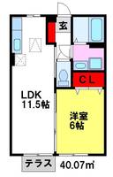 物件の間取り画像