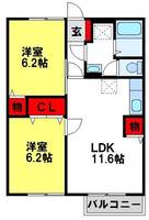 物件の間取り画像