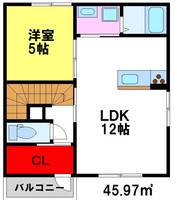 物件の間取り画像