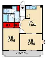 物件の間取り画像