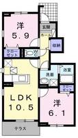 物件の間取り画像