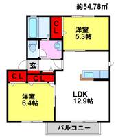 物件の間取り画像