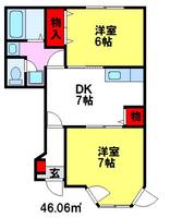 物件の間取り画像