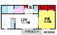 物件の間取り画像