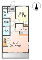 アドバンスI101の間取り