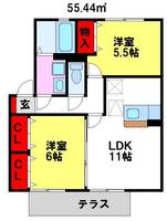 物件の間取り画像