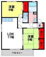 物件の間取り画像