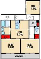 物件の間取り画像