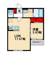 物件の間取り画像