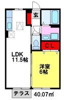 物件の間取り画像