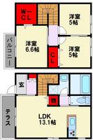 物件の間取り画像