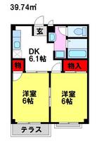 物件の間取り画像