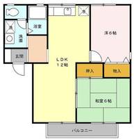 プレジール千塔の間取り